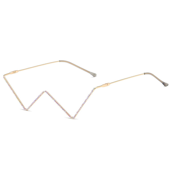Personality%20no%20sheet%20metal%20inlaid%20diamond%20glasses%20female%20tide%20European%20and%20American%20ins%20style%20half%20frame%20street%20shot%20V-shaped%20decorative%20frame%20male%20s2057%20-%20Image%204