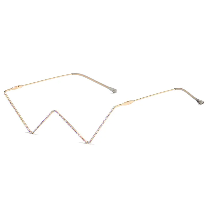 Personality%20no%20sheet%20metal%20inlaid%20diamond%20glasses%20female%20tide%20European%20and%20American%20ins%20style%20half%20frame%20street%20shot%20V-shaped%20decorative%20frame%20male%20s2057%20-%20Image%204