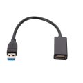 USB to HDMI Adapter HD 1080P USB 3.0 to HDMI-Compatible Converter External USB Adapter Video Adapter Cable for Desktop Laptop PC. 