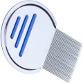 Nit Free Terminator Lice Comb, Professional Stainless Steel Louse and Nit Comb for Head Treatment, Removes Nits. 