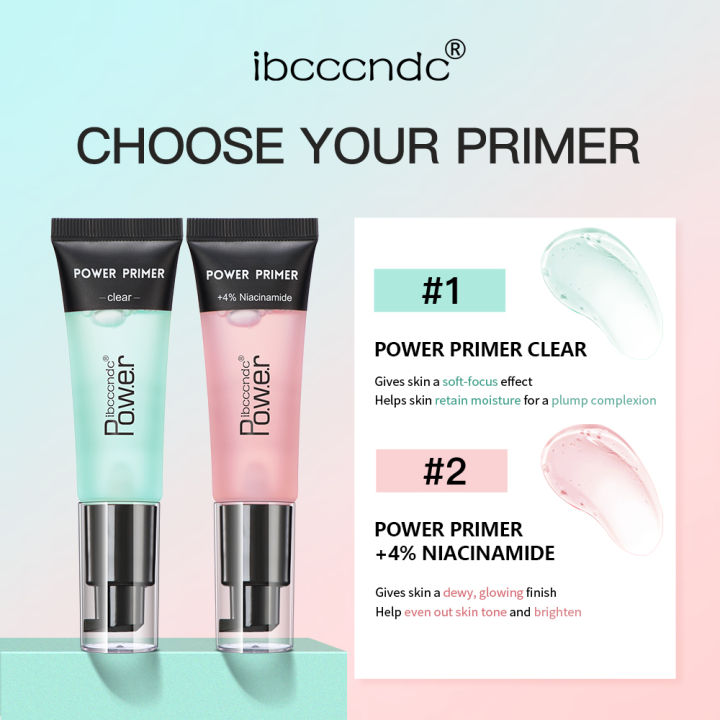 【The-Best】 Power Highly Moisturizing Makeup Base Isolation Primer Refreshing Easy To Absorb Invisible Pore Colorless Natural Makeup