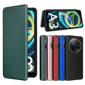 For Xiaomi Redmi A3 23129RN51X Cover Luxury Flip Ultra Skin Carbon Fiber Magnetic Adsorption Case For Xiaomi Redmi A3 Phone Bags. 
