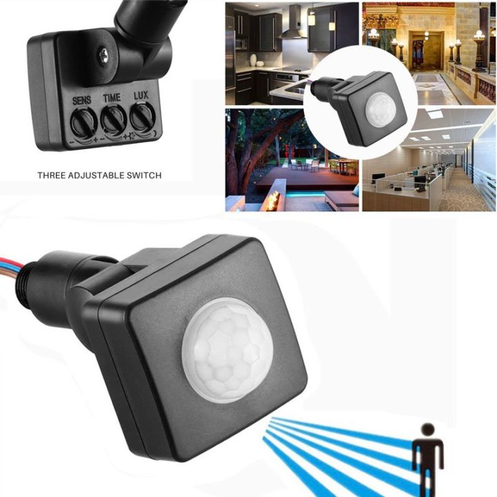 220V PIR Body Infrared Motion Sensor Automatic Switch Infrared Intelligent