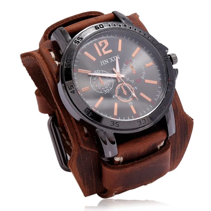 Punk%20Black%20Brown%20Red%20Green%20Blue%20Leather%20Belt%20Strap%20Men%20Pointer%20Watch%20Bracelet%20&%20Bangles%20For%20Women%20Male%20Gift%20Jewelry%20-%20Image%205