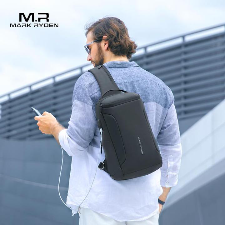 Crossbody%20bag%20Oxford%20Cloth%20Waterproof%20USB%20Recharging%20Sling%20bag%20Fits%2012.5inch%20iPad%20Shoulder%20Messenger%20Bags%20Chest%20bag%20travel%20bag%20for%20Men%20-%20Image%203