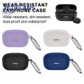 Charg Hole Case Waterproof Silicone Earphone Case with Key gs for Endurance Re Drop-proof Dustproof Cover.