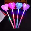 Luminous toys, children's fairy handheld concert sticks, flashing colorful night lights. 