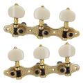 Classical Guitar Tuning Peg Acoustic Guitar Tuners 1:18 Tuning Key 3 Left 3 Right Guitars Knobs Replacement Parts. 