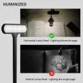 Delicate product LED Book Lights, Rechargeable Clip On Light, 3 Lighting Modes, 9 LEDs, Eye Protection Reading Lamp, up to 40 Hours Reading - Perfect for Reading-Black. 