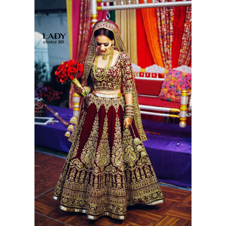 Semi-stiched Georgette Embroidery Work Free Size Exclusive Designer Lehenga - Party Suits for Women