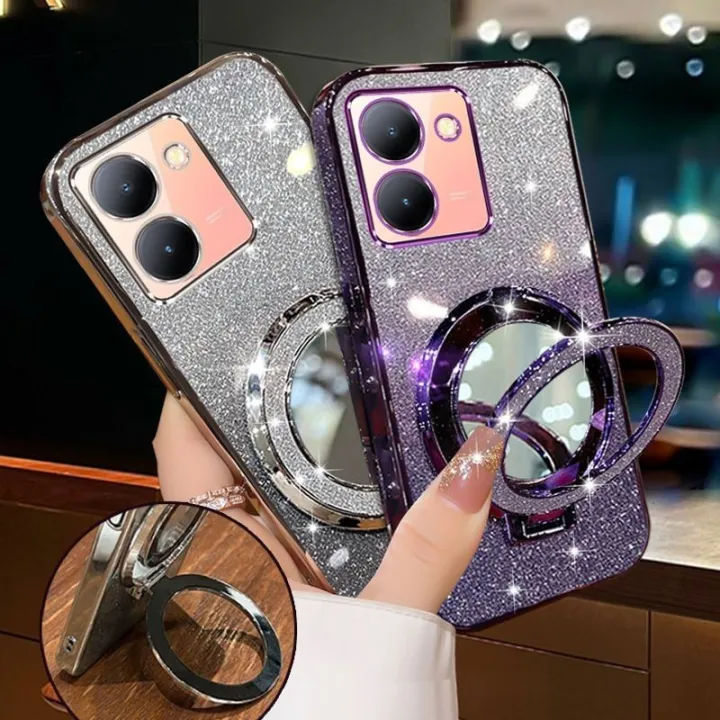 New%20Phone%20case%20Vivo%20Y36%204G%20Y36%205G%20Back%20cover%20with%20Makeup%20Mirror%20Holder%20Stand%20Luxury%20Shiny%20Gradient%20Plating%20Glitter%20Slim%20Phone%20cases%20Transparent%20Soft%20Silicone%20Protective%20Pouch%20Women%20Girls%20-%20Image%202
