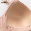 Best Sale Plus Size Underwear Women Wireless Push Up Large Size Bra For Fat Ladies Breathable Full Coverage Bra 40 Size. 