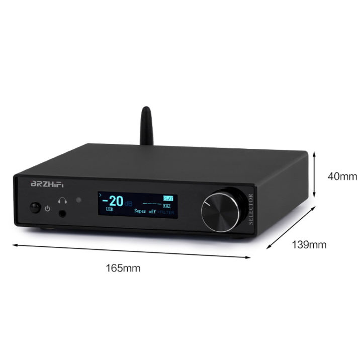 BRZHIFI%20SU10%20AK4499EX%20Audio%20DAC%20USB%20Amanero%20DSD512%20Bluetooth%205.3%20QCC5171%20LDAC%20Decoder%20384KHz%20With%201200MW%20Headphone%20Amplifier%20-%20Image%206