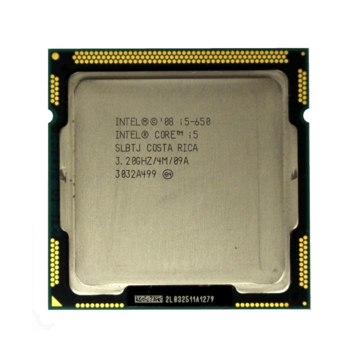 Intel® Core™ i5-650 Processor (4M Cache, 3.20 GHz)