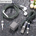 1.15M Cable Protector Bobbin Winder Data Line Case Rope Protection Spring. 