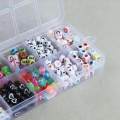 360Pcs Letter Beads 6mm Alphabet Beads for Arts Crafts Friendship Bracelets. 