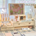 649Z Wholesale Desktop Elevated Rack Office Student Desk Rack Ins Dormitory Computer Rack Desk Smoke.
