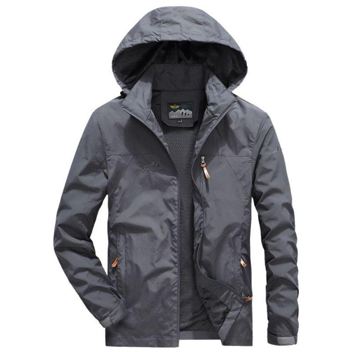 Jeep Shield2022Fall New Jacket Men's Korean-Style Trendy Anorak plus Size Loose Leisure Sports Coat