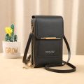 Buylor Women's Handbag Touch Screen Cell Phone Purse Shoulder Bag Female Cheap Small Wallet Soft Leather Crossbody сумка женская.