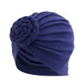 【beauty code store】Muslim Braided Turban Flower Ethnic Hat Women Elastic Headwrap India Cap Hijab Turbante Hair Accessories. 