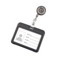 Gift Plastic Retractable Card cover Solid ID Card Holder Business Credit Card Holders Bus Pass Card Badge Holder Bus Card Cover Case Male. 