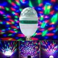 360 Degree LED Rotating Bulb Magic Disco Light 2 pice.