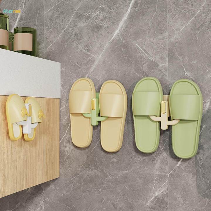 Wall%20Mounted%20Slippers%20Hanging%20Shelf%20Rack%20Shoes%20Holder%20Multifunctional%20Hanger%20Organizer%20Space%20Saving%20Holder%20Storage%20Organizer%20for%20Doorway%20Home%20Entryway%20-%20Image%205