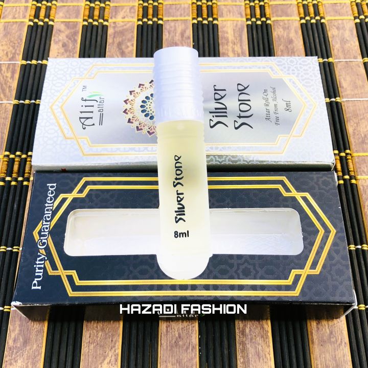 Silver%20Stone%20By%20Alif%20Attar%20Long%20Lasting%20Roll%20On%20Non%20Alcoholic%20Perfume%20(%E0%A7%A7%E0%A7%A6%E0%A7%A6%25%20%E0%A6%B9%E0%A6%BE%E0%A6%B2%E0%A6%BE%E0%A6%B2)%20-%208ml%20-%20Image%205