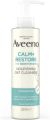 Aveeno Face CALM+RESTORE Nourishing Oat Cleanser Gently Cleanses For Dry Skin 200ML UK. 