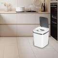 Touchless Trash Can Waterproof Toilet Rubbish Bin Waste Bin Electric Garbage Bin for Office Outdoor. 