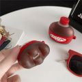 Caramel juice carbonated drinks Dr Pepper Wireless Bluetooth Earphone Case For AirPods Pro 2 Cute 3D Soft Silicon Headset cover Abandon Abandon. 