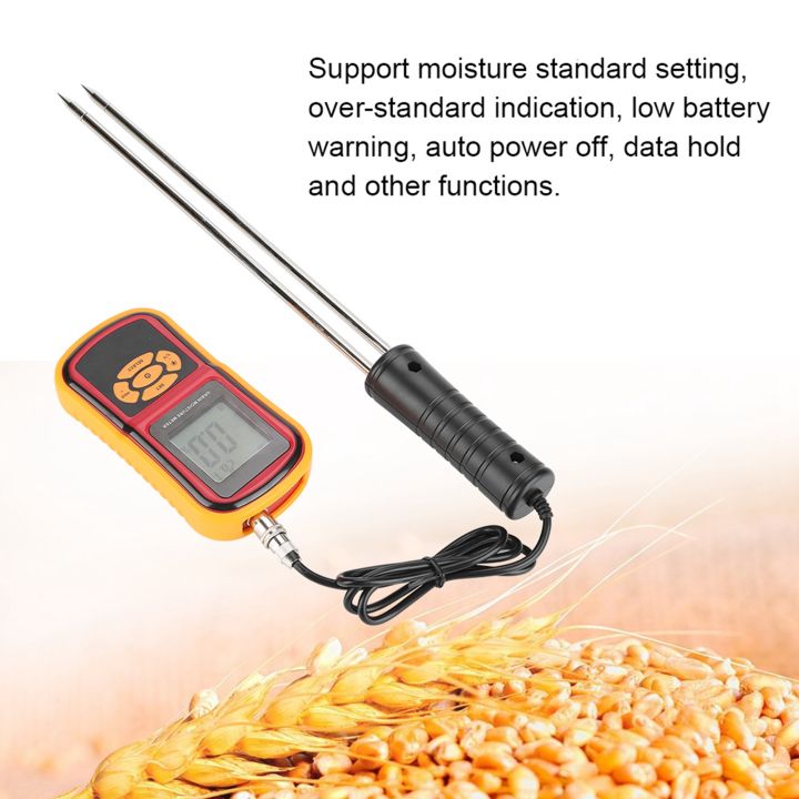 LCD%20Moisture%20Meter%20GM640%20Portable%20Digital%20Grain%20Temperature%20for%20Wheat%20Rice%20Corn%20Bean%20-%20Image%203