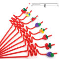 3D Fruit 4Pcs Straw for Kids & Party Decoration Colorful Fruit Style Straw/Reusable Straws Smoothie Drinking Straws for Milkshakes- Gadget Biz. 