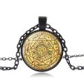 The Seal of The Seven Archangels Necklace for Women Jewerly Solomon Kabbalah Amulet Pendant 7 Archangels Sigil Chains Necklace. 