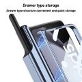 Plating Phantom Case for Samsung Galaxy Z Fold 5 4 3, Magnetic Hinge Protection, [S Pen Holder] [Folding Stand] [HD Tempered Film] Fold5 Fold4 Cover All-Inclusive Casing. 