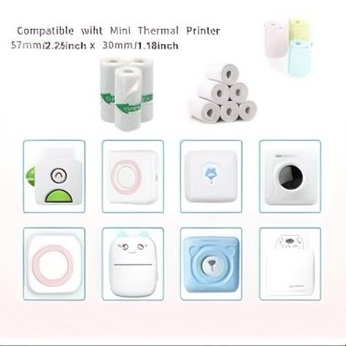 10%20Pcs%2057Mm%20X%2030Mm%20Self-Adhesive%20Waterproof%20Thermal%20Sticker%20Paper%20Roll%20-%20Perfect%20For%20Mini%20Photo%20And%20Label%20Printers%20-%20Image%207