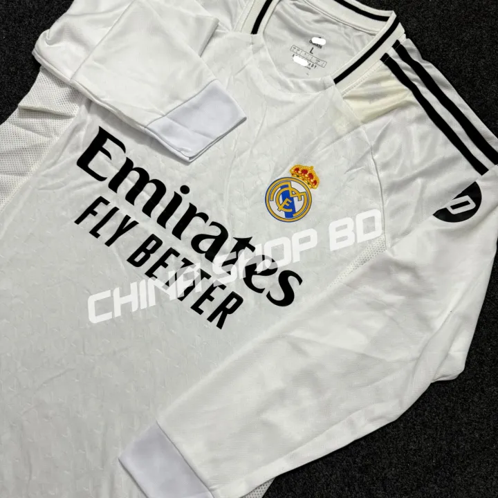 Real%20Madrid%20Home%20Jersey%2024/25%20full%20Sleeve%20-%20Image%203