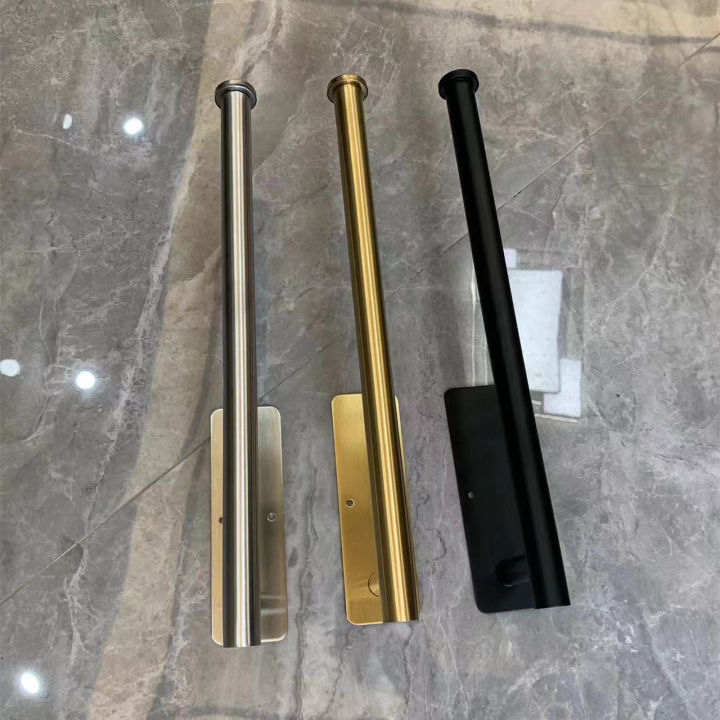 Kitchen%20paper%20towel%20holder,%20non-perforated%20stainless%20steel%20shelf,%20lazy%20rag,%20plastic%20wrap%20storage%20rack,%20bathroom%20paper%20tube%20rack%20-%20Image%202