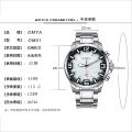 OMYA Waterproof Men's Watch Stainless Steel Strap Calendar Men's Quartz Watch Cross Border Belt Watch Wholesale.