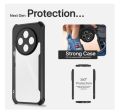 MoreFit Case for Oppo Reno12 F 5G, Sliding Shutte Camera Bumper Defender Hybrid Polycarbonate Ring Case Back Cover for Oppo Reno 12F 5G - Black Xundd Fusion Back Cases.