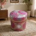 square Sofa Leather Single Stool/Mora multicolor Sofa Set. 