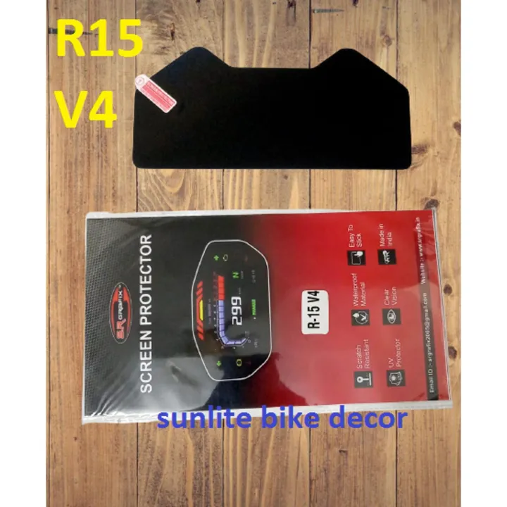 R15 V4 Dashboard Meter Screen Protector for Motorcycle. Yamaha R15-V4 ...