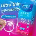 GJG Bold Love Ultra-Thin Texture Pure Adult Birth Control with Lubrication Condoms - 10pcs Pack. 