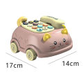 Electronic Baby Phone Toy Children Mini Cat telephone Toy Phone Musical Music Sound Toys Infant Early Educational Mobile Phone. 