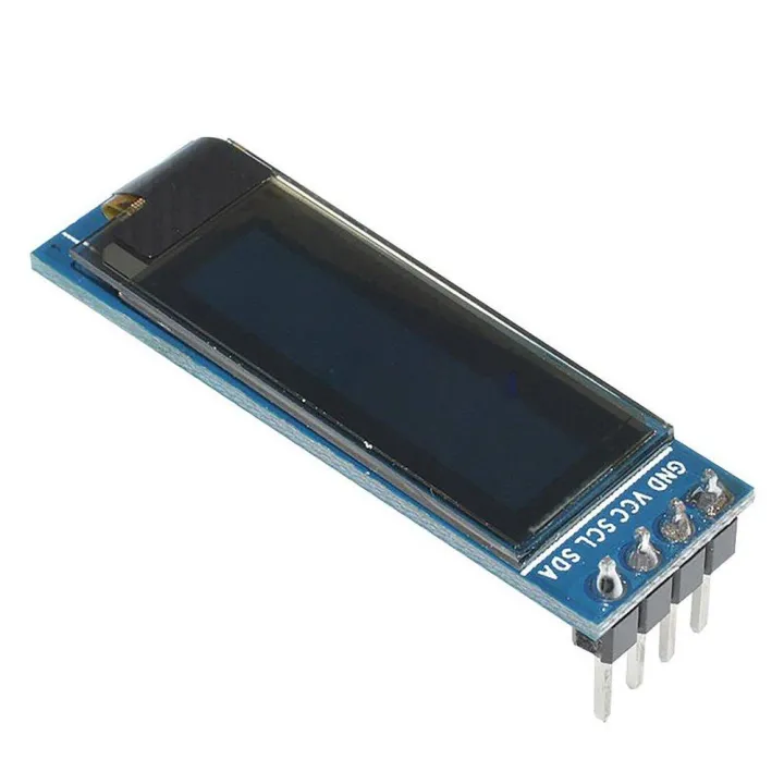 0.91%20INCH%20OLED%20LCD%20Display%200.91%20Inch%20DC%203-5V%204%20Pin%20Connections%20Leads%20For%20Cables%2012832%20128%C3%9732%20Pixel%20LCD%20Display%20Module%20IIC%20I2C%20Interface%20Communicate%20Module%20Monitors%20-%20Image%203