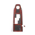 For Nissan GTR R35 2008-2016 Dry Carbon Fiber Center Console Gear Panel Frame Decoration Cover Trim Interior Accessories. 