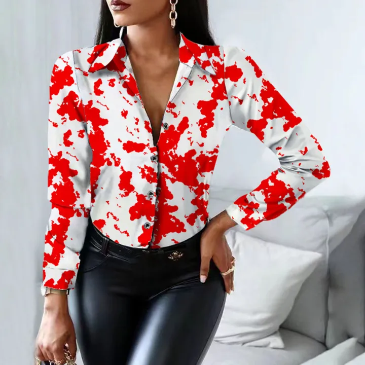 Casual%20Shirt%20Slim%20Fit%20Milk%20Cow%20Printing%20Casual%20Office%20Shirt%20Top%20-%20Image%207