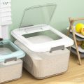 Large Capacity Rice Storage Box Rice Dispenser Kitchen Food Containers Flour Cereal Bucket Kitchen Storage Box Pet Food Tank. 