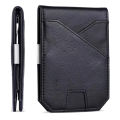 Foreign trade multi card anti-theft cattle piup bag, oil wax leather wallet, men's customized card , genuine leather dollar clip. 