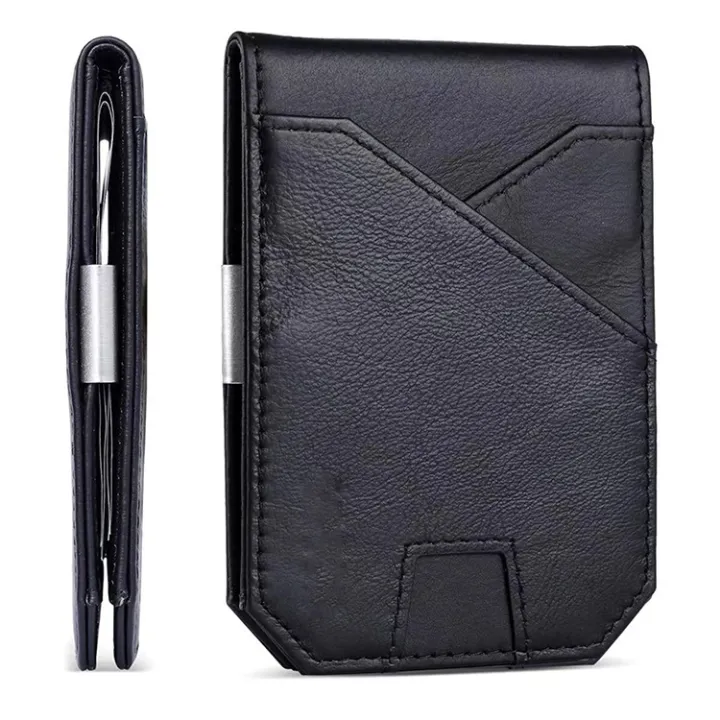 Foreign%20trade%20multi%20card%20anti-theft%20cattle%20piup%20bag,%20oil%20wax%20leather%20wallet,%20men's%20customized%20card%20,%20genuine%20leather%20dollar%20clip%20-%20Image%202
